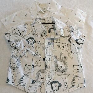 Carter's short sleeve shirts size 12 Months